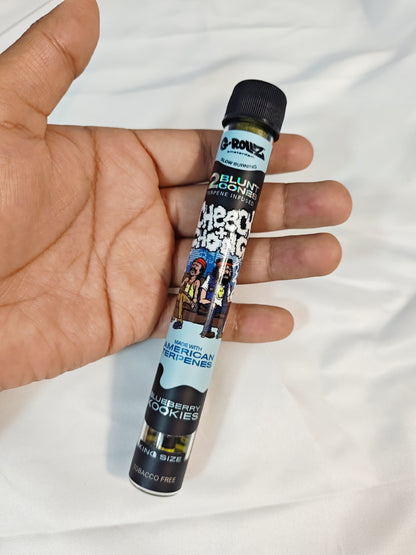 Grollz Conos Terpenos Tubo Blueberry Cookies