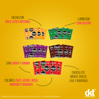 Condones Prudence Mix X10